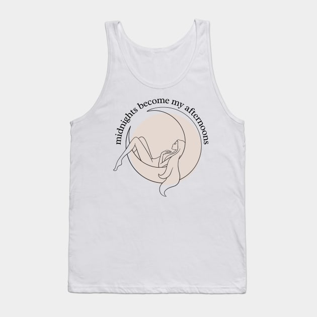 midnights become my afternoons Tank Top by goblinbabe